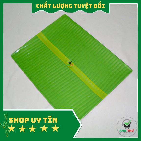 Dĩa lá chuối ( HÌNH CHỮ NHẬT) - Dĩa lá chuối dễ thương nhỏ gọn tiện dụng