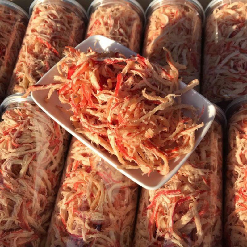 500gr mực sợi hấp nước dừa
