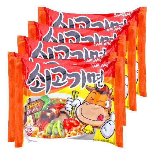 [ COMBO 10 GÓI ] Mì Bò Nước Samyang Hàn Quốc Mỳ ngon sợi mì to dai và chất lượng gói 120gram