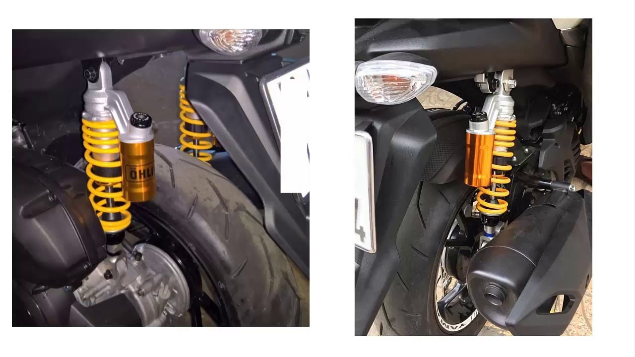 Phuộc ohlins bình dầu xe ga airblade novou pcx nvx sh ý