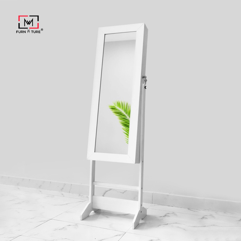 Tủ Gương Đựng Đồ Trang Sức Phong Cách Hàn Quốc