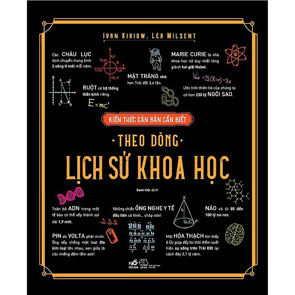 nguyetlinhbook Sách - Kiến Thức Căn Bản Cần Biết - Theo Dòng Lịch Sử Khoa Học - Tác Giả Ivan Kiriow, Léa Milsent.