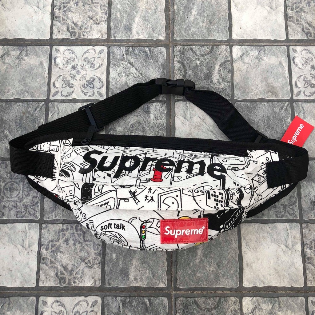 ✌ ⚡️ túi đeo chéo / túi bao tử supreme đã restock / phong cách hàn quốc mới nhất 2021