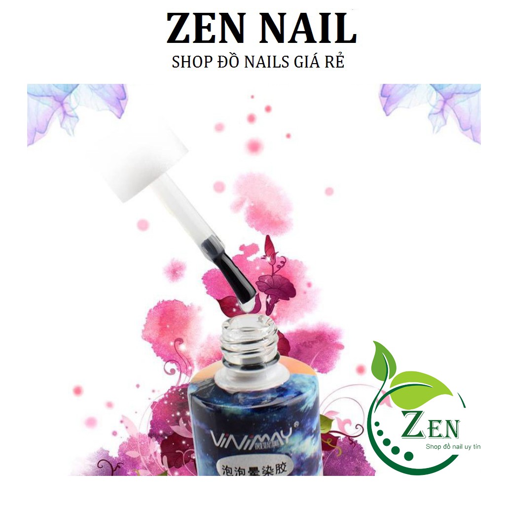 Top loang vinimay chính hãng - gel tạo loang chuyên dụng cho dân làm móng