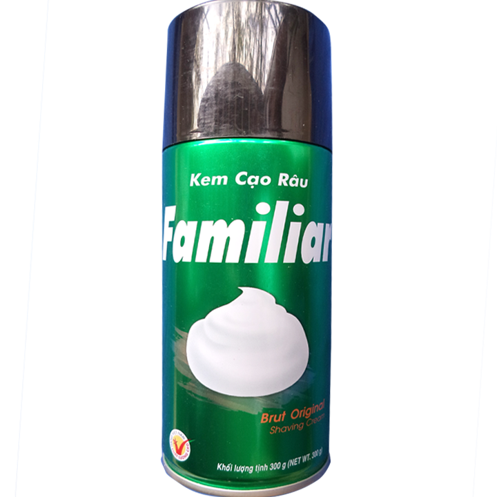 Kem cạo râu Familiar làm mềm râu và không gây rát da khi cạo Familiar