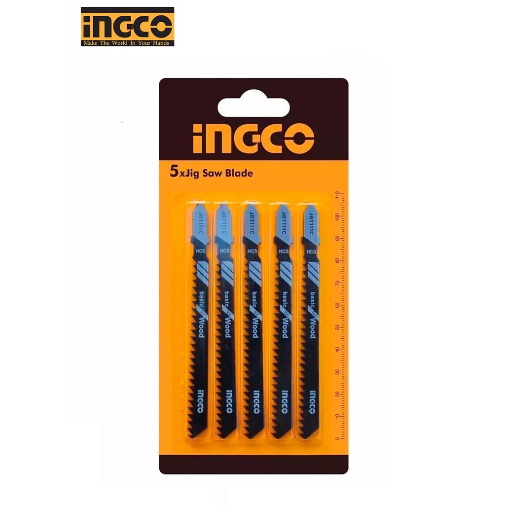 Bộ 5 lưỡi cưa lọng gỗ ingco jbt111c - răng cưa nhuyễn