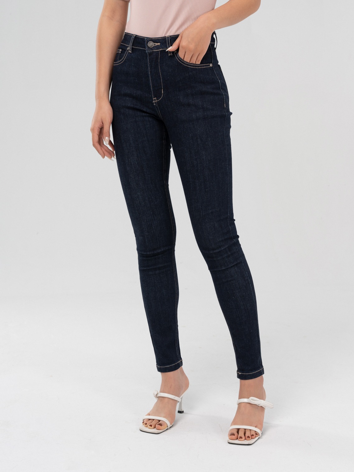 Quần Jeans Nữ Co Giãn Quần Bò Nữ Skinny jean hàn quốc