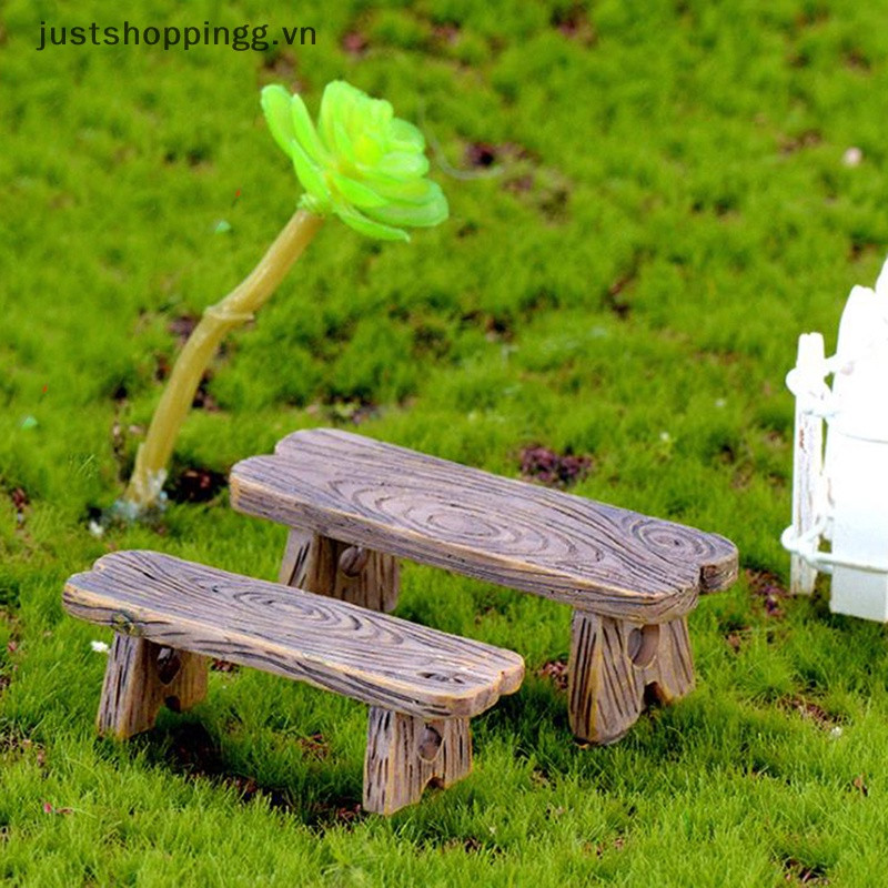 Phụ kiện trang trí ghế gỗ- phụ kiện , tiểu cảnh sen đá, xương rồng