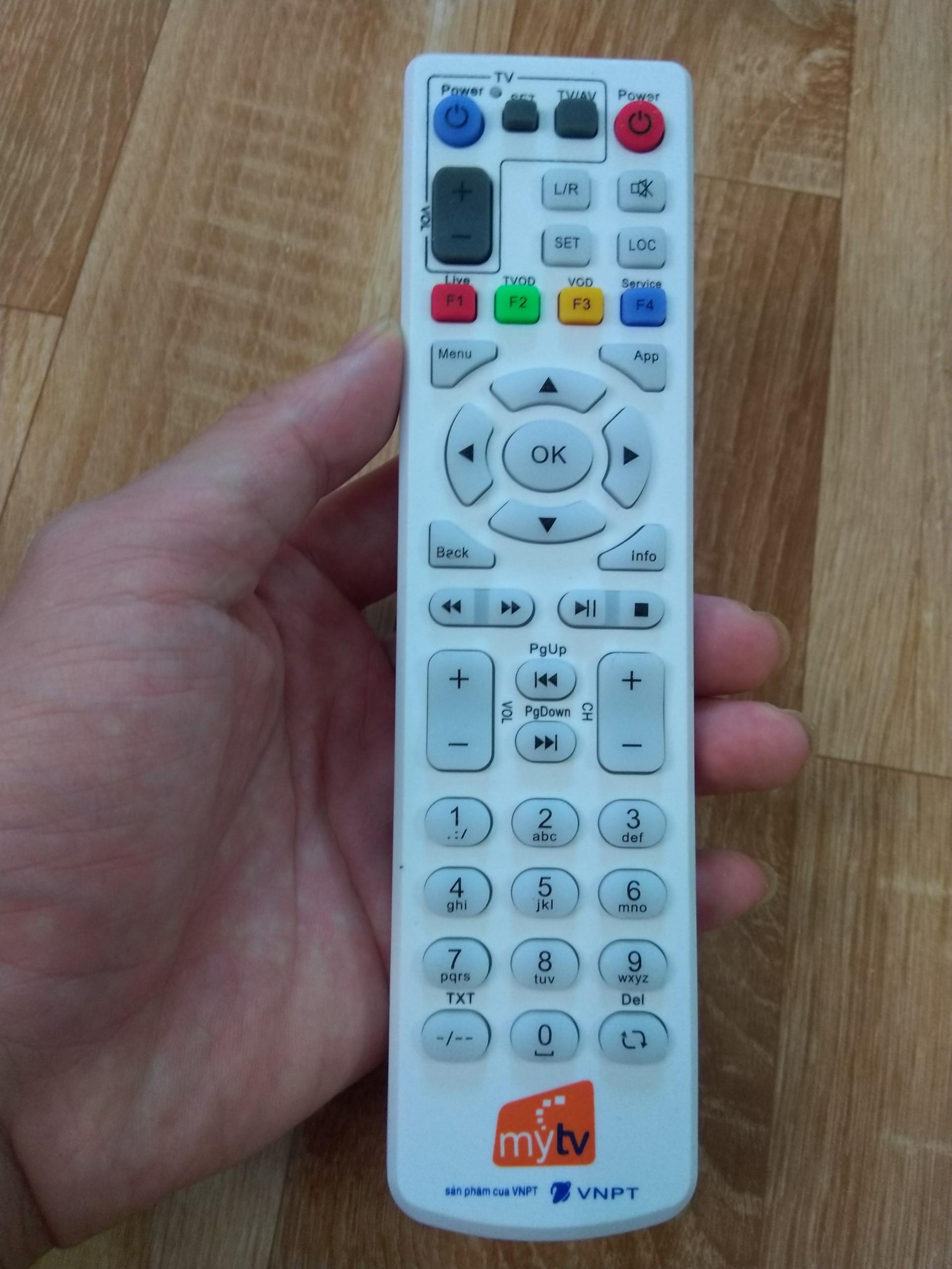Điều khiển, Remote Mytv VNPT chính hãng
