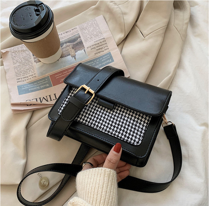 Túi Đeo Chéo Nữ Siêu Xinh Phong Cách Vintage 2 Màu Đen Nâu Cam Kết Y Hình, Túi Xách Nữ