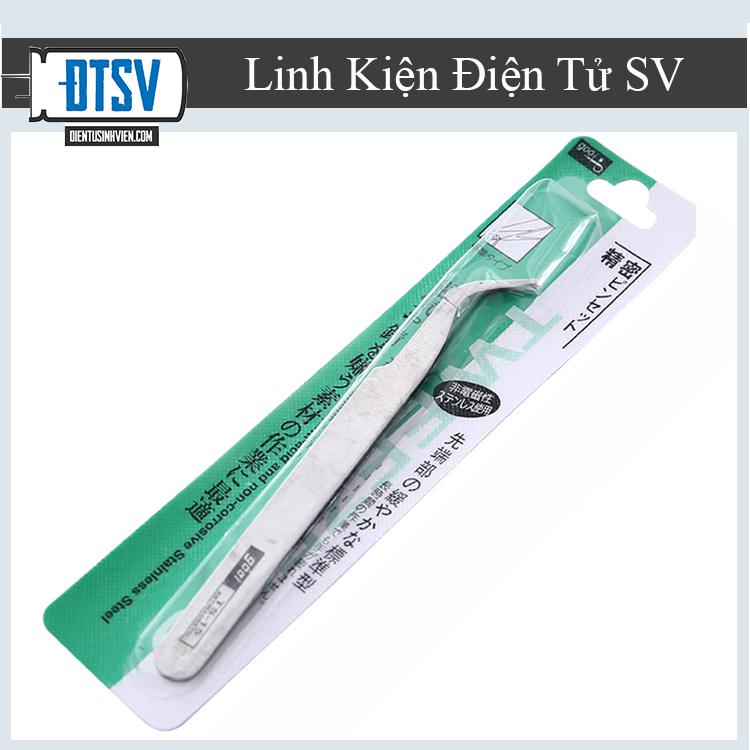 Nhíp Gắp Linh Kiện Điện Tử TS15 Gooi Loại Cong- Linhkiendientusv.vn