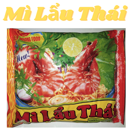 Thùng 30 gói Mì Lẩu Thái 75gr
