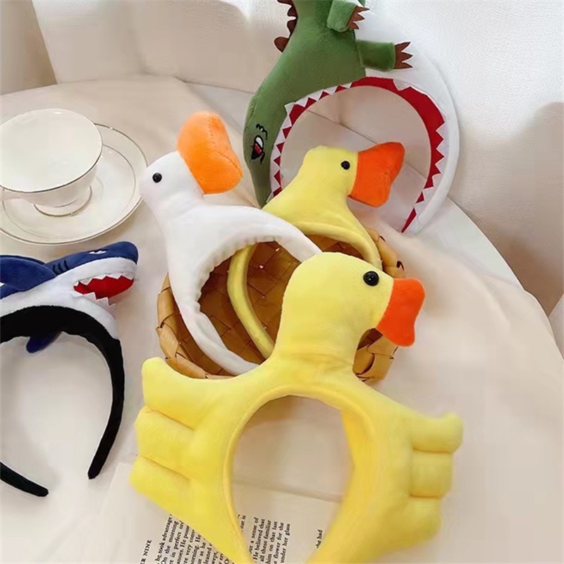 CC78 Cài tóc vịt băng đô phụ kiện tóc nữ VỊT con thiên nga ngỗng lớn dễ thương