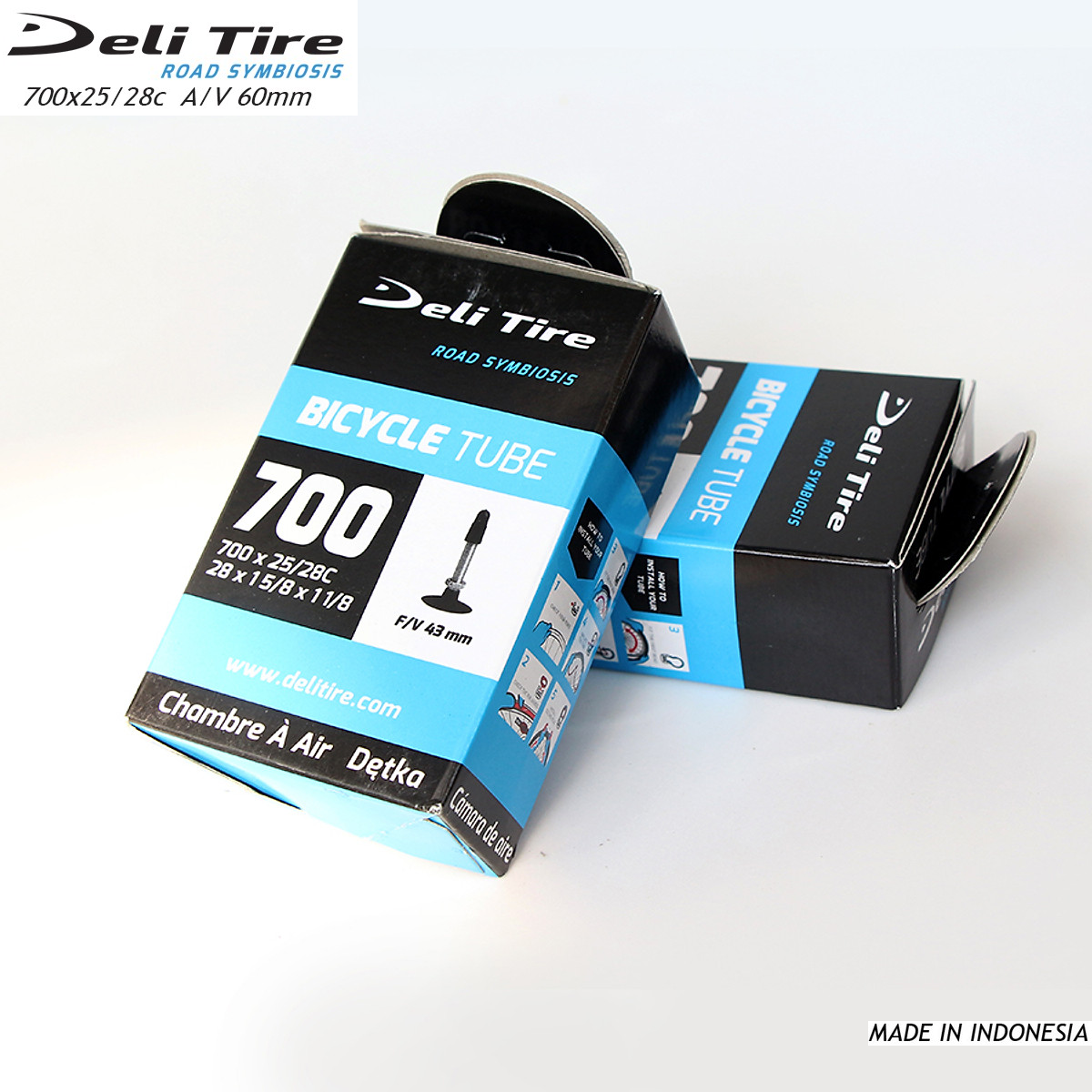 Ruột xe đạp deli tire 700 x 25 / 28 c