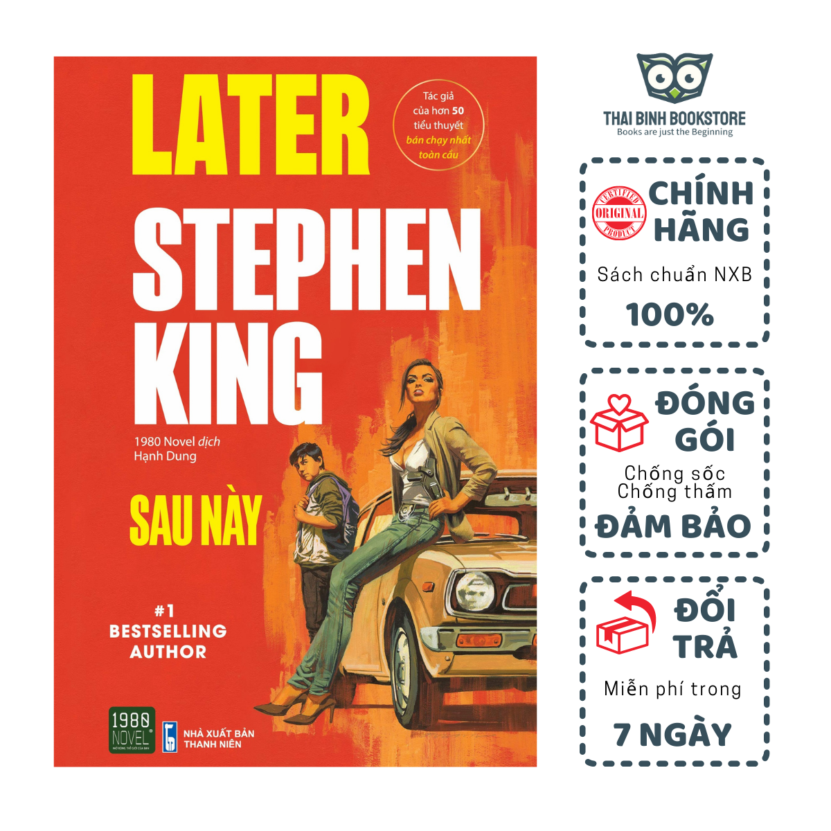 Sách - sau này - tiểu thuyết - stephen king - thái bình bookstore