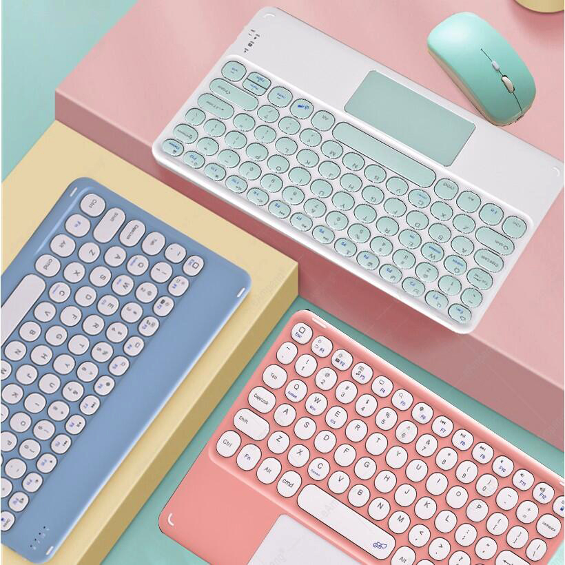 Russian Arabic Hebrew Korean Spanish Keyboard Mouse For Samsung Galaxy Tab A7 2020 10.4 A 10.1 2019 A6 S7 Plus S6 Lite S5E S4 10
