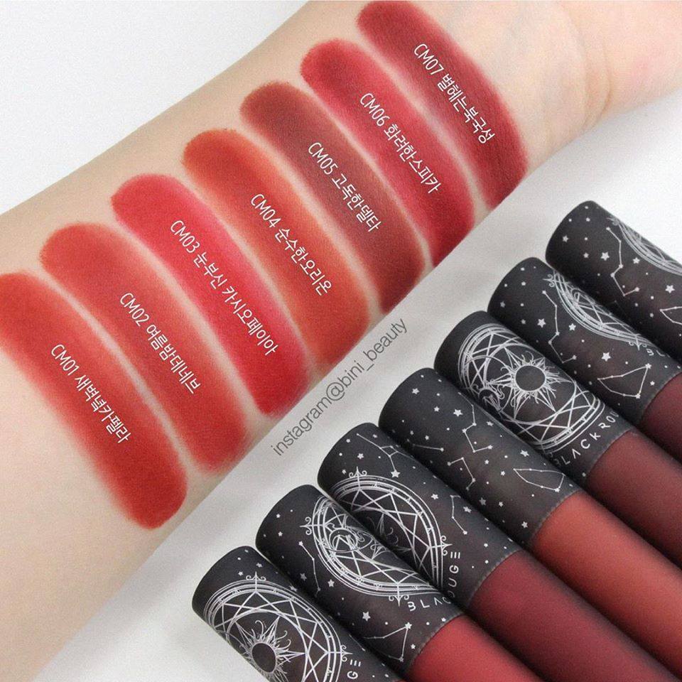 Son Kem Black Rouge Cream Matt Rouge (phiên bản Tarot)