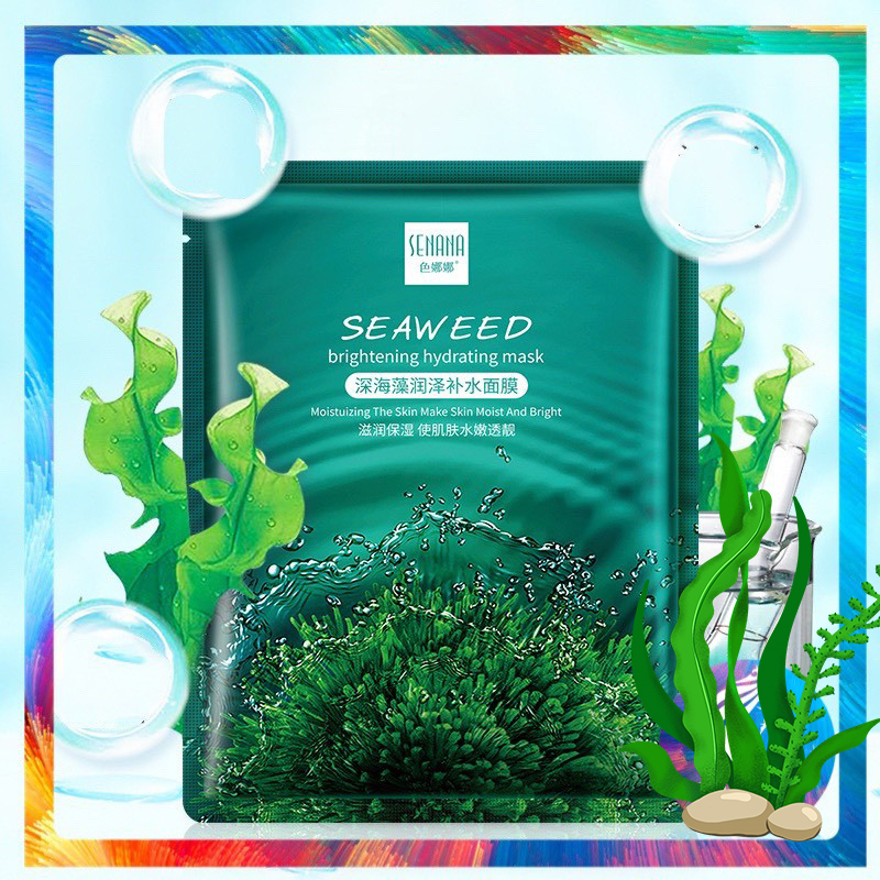Mặt nạ Tảo Biển Seaweed Chống Lão Hóa Cấp Ẩm Phục Hồi Da- nhiều mẫu