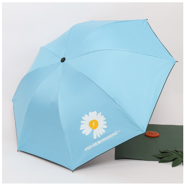 Dù Hoa cúc đi mưa nắng - Dù 2 lớp chống tia UV - Hàn Quốc