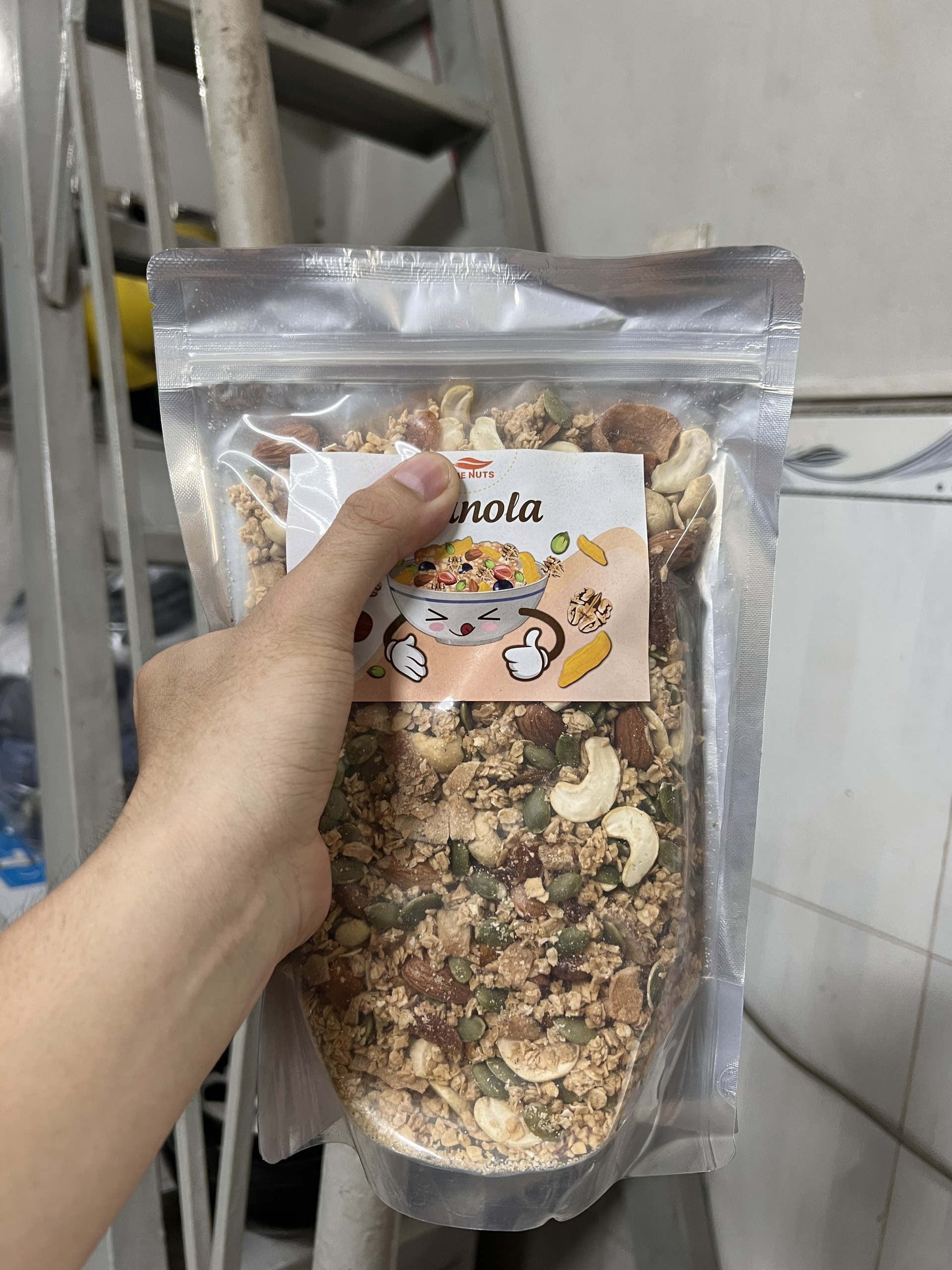 Granola ngũ cốc ăn healthy