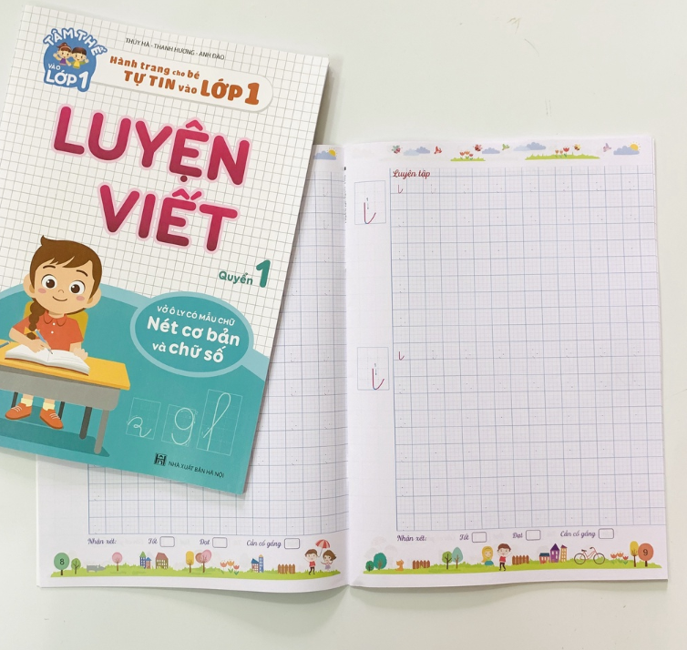 Tập tô, Tô các nét cơ bản, chữ cái và số giúp các bé làm quen với mặt chữ