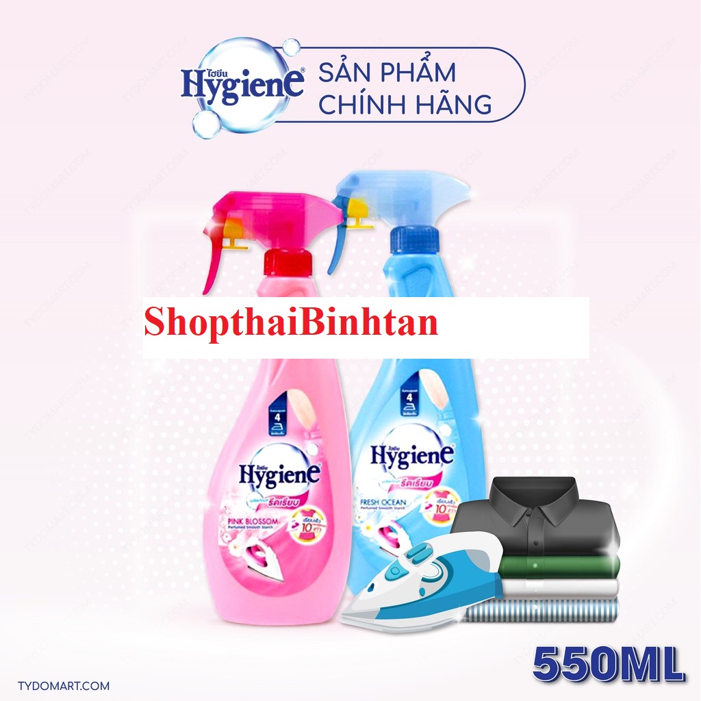 Nước xịt ủi thơm quần áo Hygiene Thái Lan HSD 01 2025