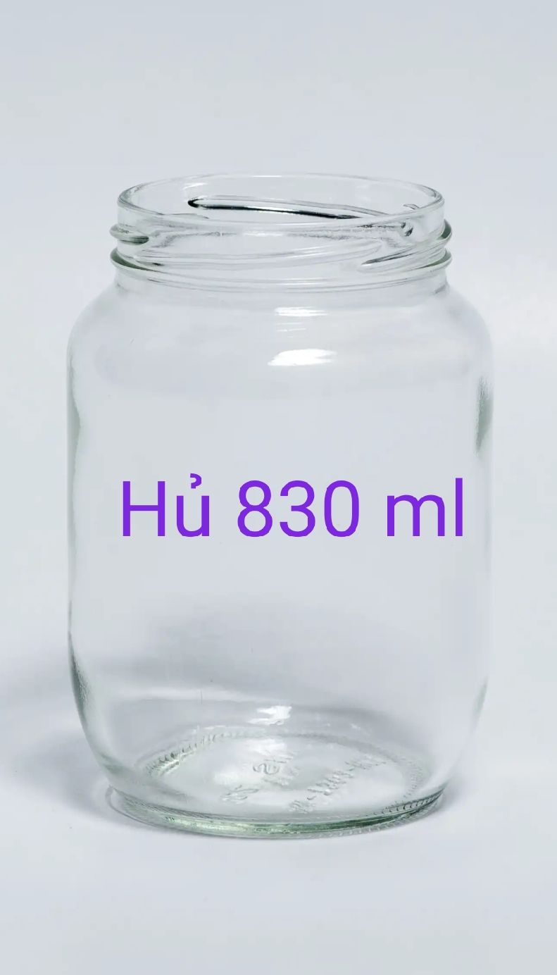Combo 2 hủ thủy tinh 830ml