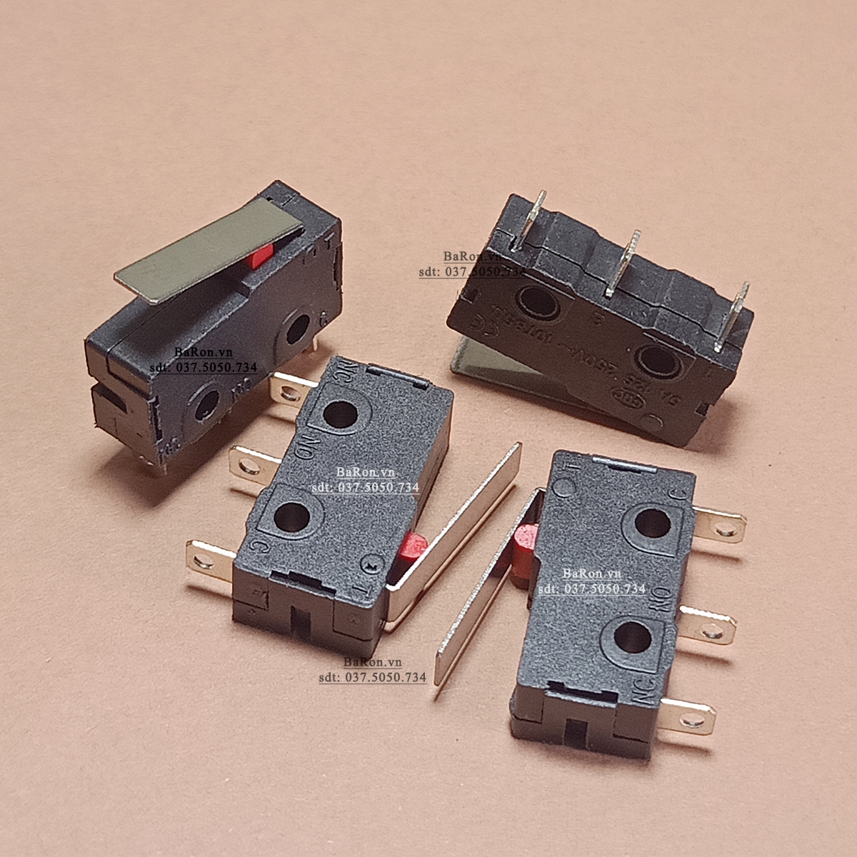 Công tắc hành trình giới hạn 5a/125v/250v kw11-3z-2