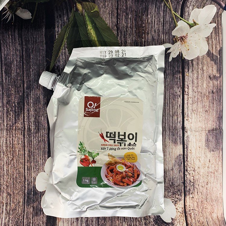 1kg sốt tương ớt hàn quốc loại 3 vị mặn nhẹ, ngọt thanh_TiTiMart