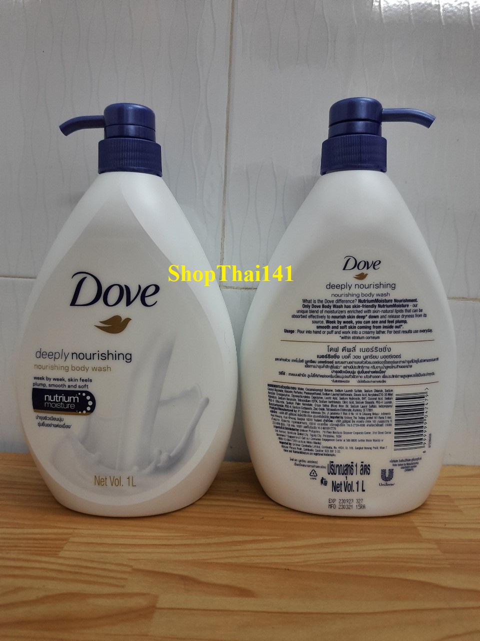 Sữa tắm DOVE chai 550 ml /1000ml - Thái Lan
