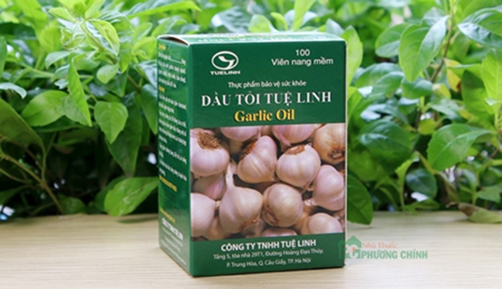 Dầu tỏi Tuệ Linh Hộp 100 viên - BHĐN