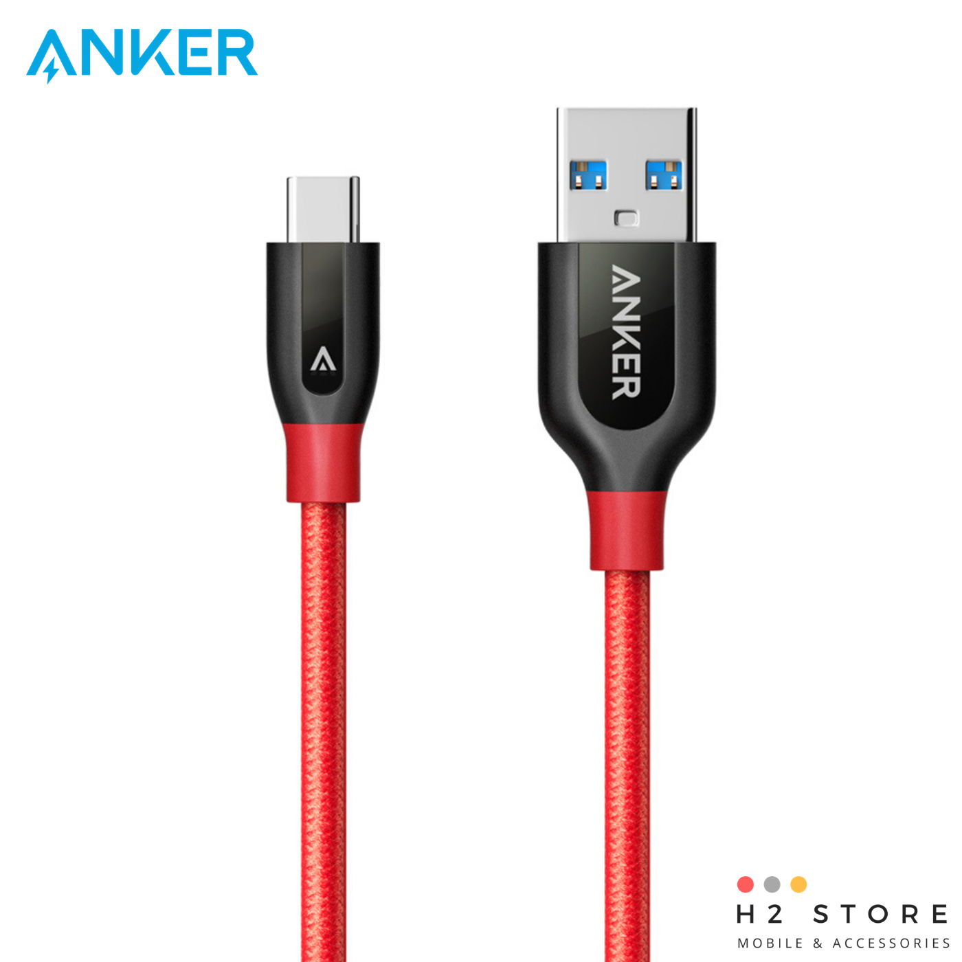 Cáp anker powerline+ usb 3.0 ra usb-c - dài 0.9m - a8168