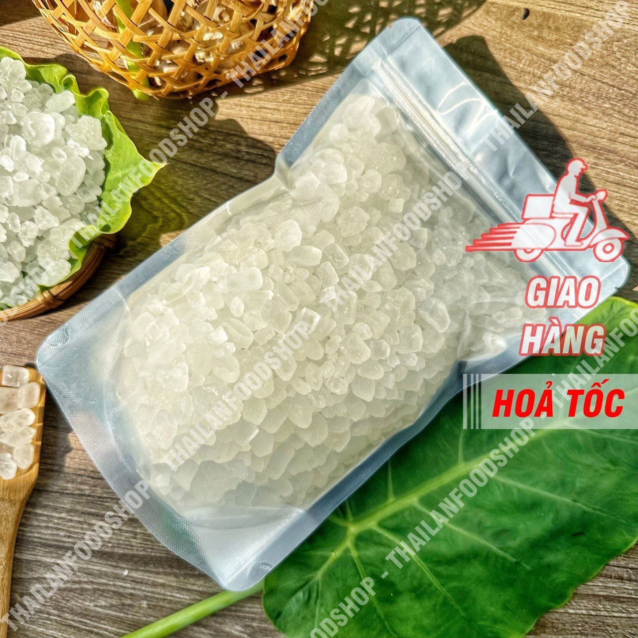 Đường phèn bi túi 1kg