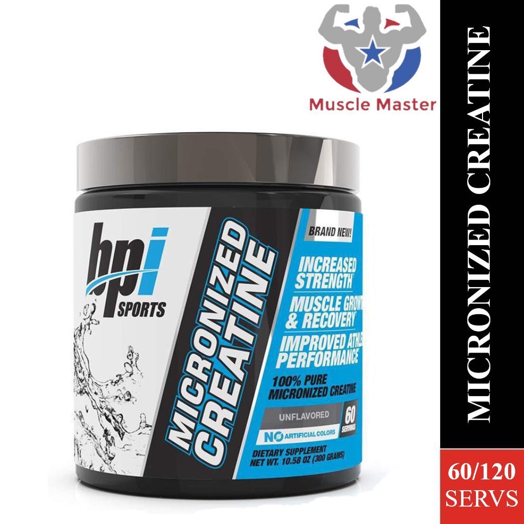 Thực phẩm bổ sung bpi micronized creatine 300g và 600g