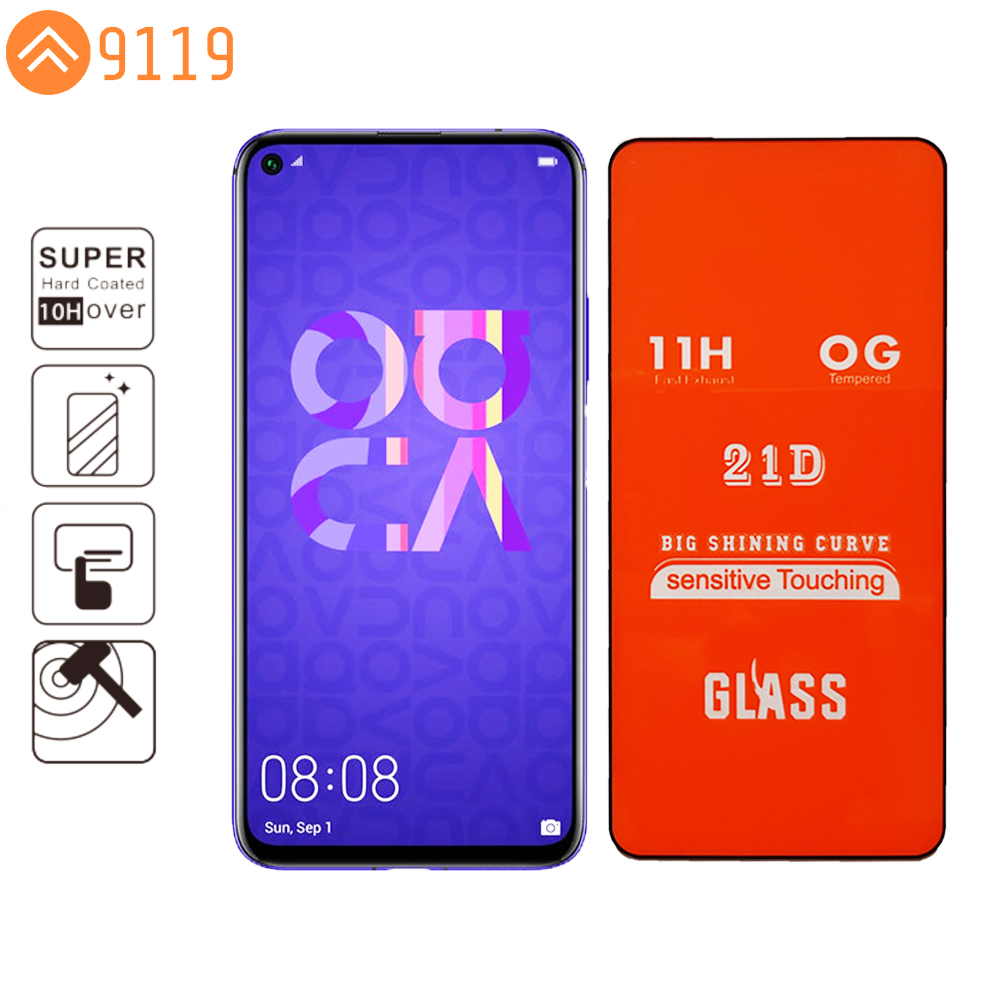 [HCM]KÍNH CƯỜNG LỰC 21D SAMSUNG A11 FULL KEO FULL MÀN HÌNH - 9119 STORE