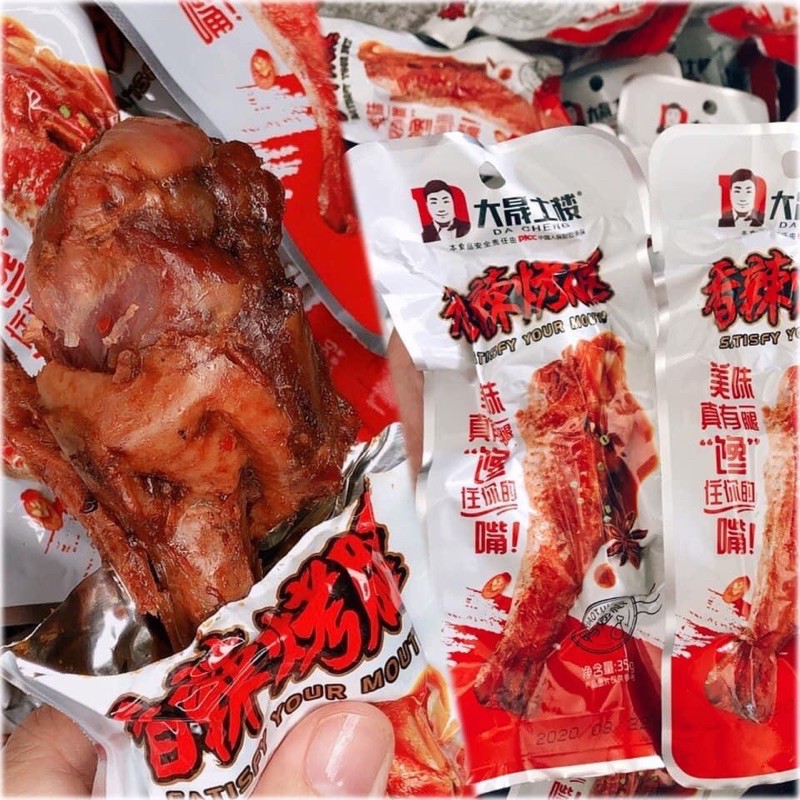1 bịch 30 chiếc đùi vịt cay dacheng