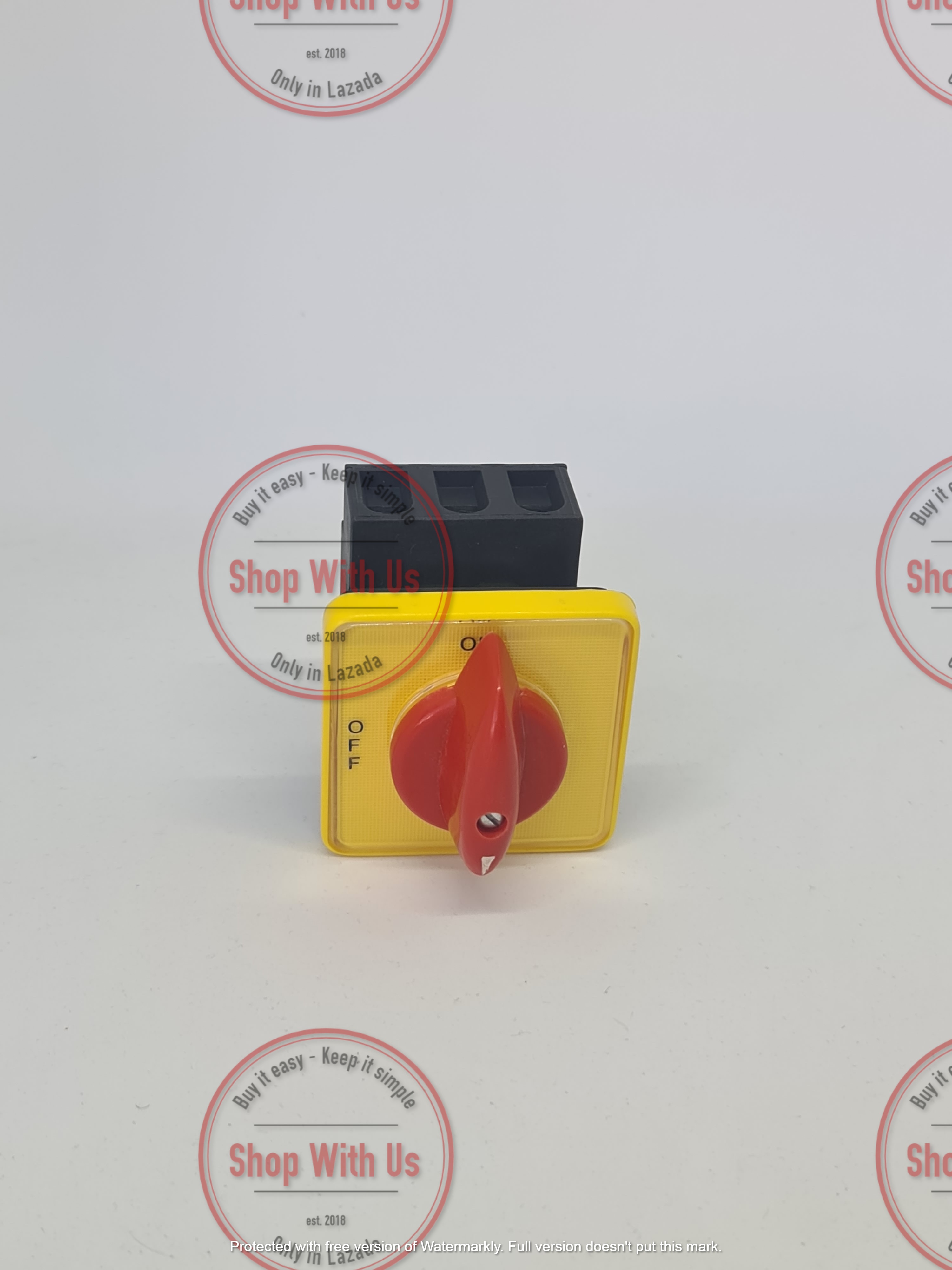 Công tắc lb232 3p 32a on/off - công tắc chuyển mạch dòng điện ba pha - chuyển mạch dòng 3p 32a 2 vị trí on/off - công tắc xoay 2 vị trí đổi dòng 3p 32a - chuyển mạch salzer