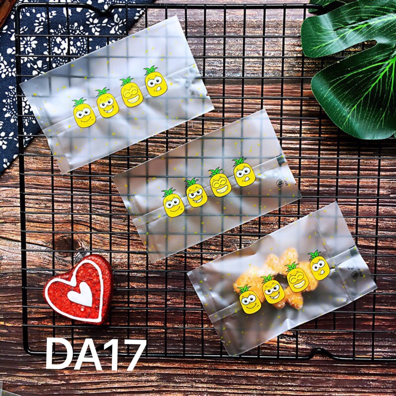 Túi đựng bánh dứa da17 - 100c