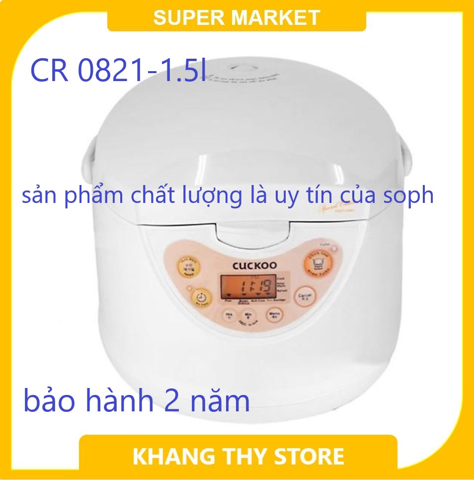 Nồi cơm điện cuckoo cr-0821f - bảo hành 2 năm