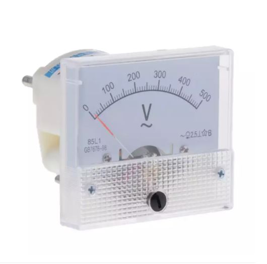 Vôn Kế AC Analog Kim Đồng Hồ Đo Điện Áp Đo 0-500V-SKU-VK5-va