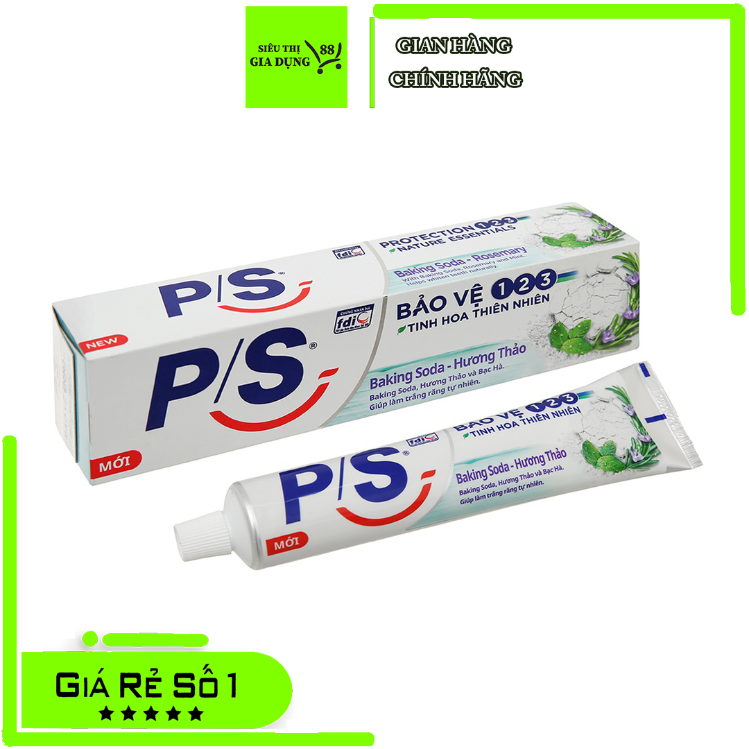 Kem đánh răng p/s baking soda 30gr hương thảo, trắng răng, thơm miệng