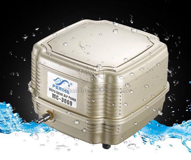 Máy sủi oxy periha mc 3000 siêu êm cho hồ cá cảnh