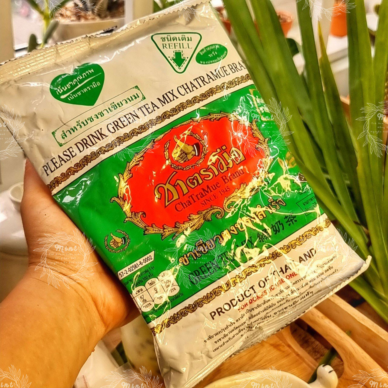 Trà thái xanh túi 200gr