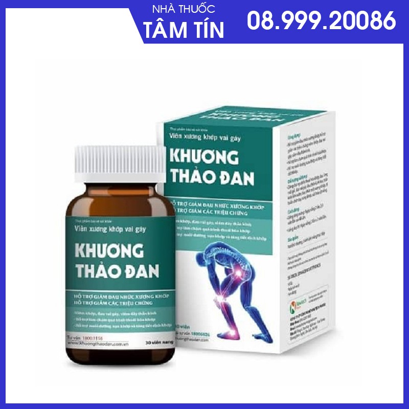 Xương khớp khương thảo đan - mua 6 tặng 1