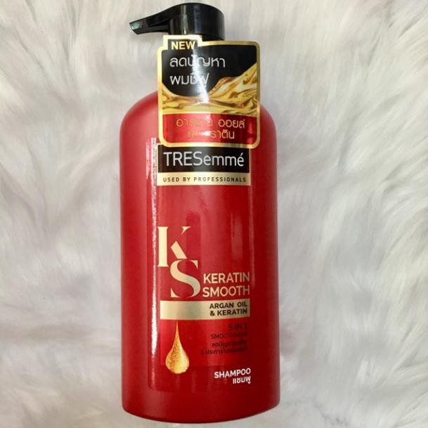dầu gội đầu phục hồi tóc hư tổn Tresemme Keratin Smooth 450ml | Thái Lan, Dầu xả Tresemme Thái Lan cao cấp