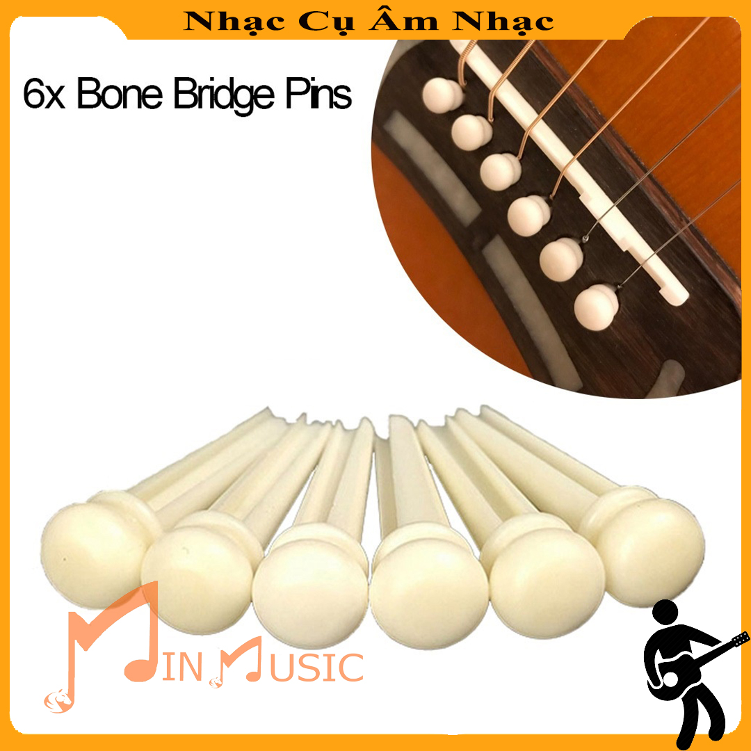 Chốt Ghim Đàn Guitar Acoustic/giữ dây đàn dưới phần ngựa đàn