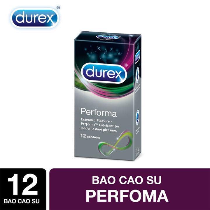 Bao cao su keo dai Durex Performa 12 bao