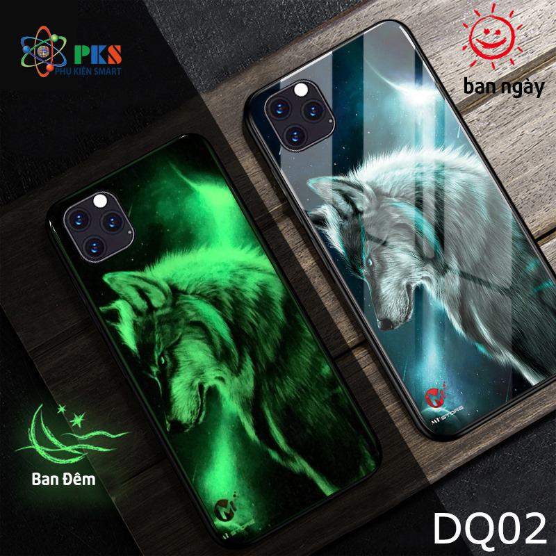 Ốp lưng iPhone in 3D hình sói dạ quang phát sáng ban đêm ( dành cho iPhone 6/6s đến iPhone 11)