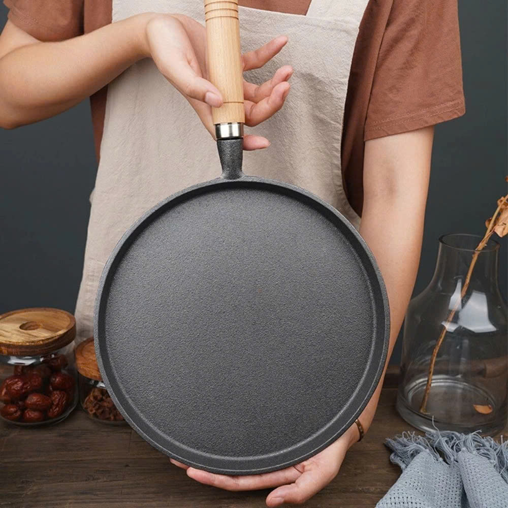  Chảo Gang Làm Bánh Chống Dính Chảo Gang Bánh Xèo Chảo Rán Chống Dính 