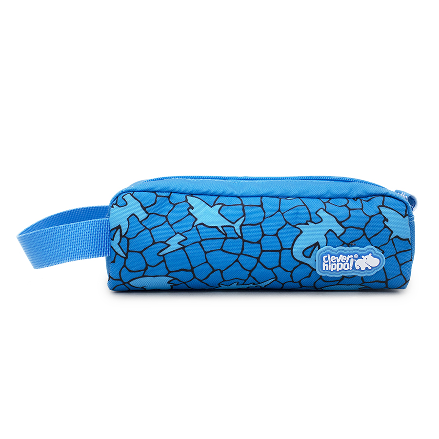 Bóp viết cleverhippo classic - shark cage hs0109/blue